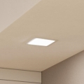 Eglo - Luminaria empotrada LED/10,5W/230V 16,6x16,6 cm