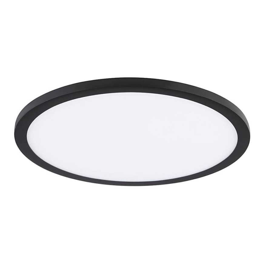 Eglo - Luminaria empotrada LED/22W/230V 4000K, negra, Ø 22,5 cm