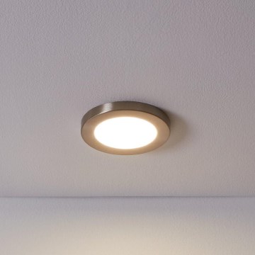 Eglo - Luminaria empotrada LED/5,5W/230V 4000K cromo mate Ø 11,7 cm