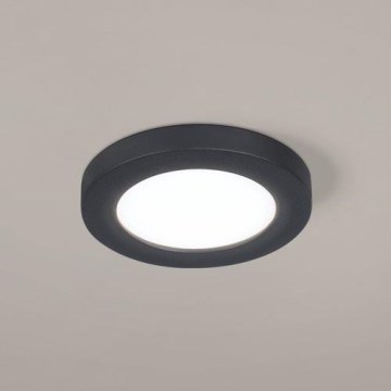 Eglo - Luminaria empotrada LED/5,5W/230V 4000K negra Ø 11,7 cm