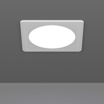 Eglo - Luminaria empotrada LED/6,3W/230V 2700/4000/6500K 11,9x11,9 cm blanca