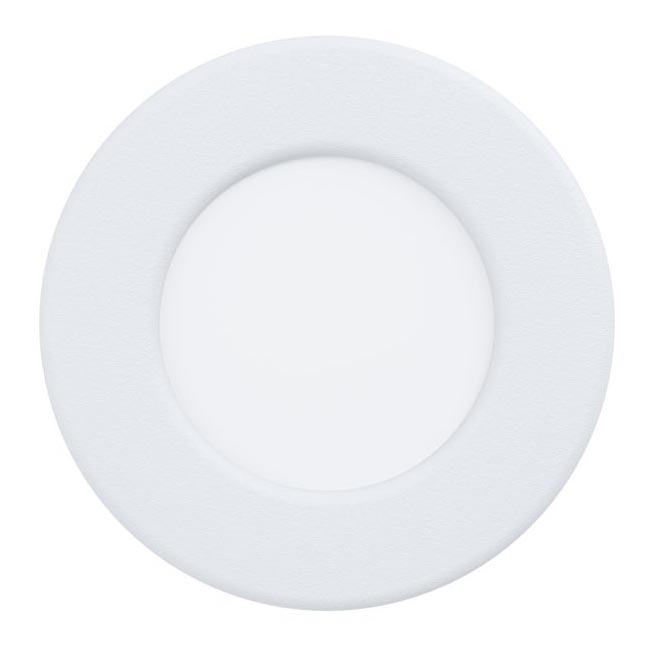 Eglo - Luminaria empotrada LED para baño, 2,7 W, 230 V, IP44, ø 8,6 cm