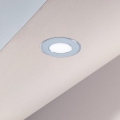 Eglo - Luminaria empotrada LED para baño, 2,7W/230V, IP44, diámetro 8,6 cm