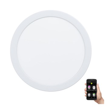Eglo - Luminaria empotrada regulable para baño LED/16,5W/230V IP44 ZigBee diámetro 21,6 cm