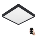 Eglo - Luminaria LED regulable para baño LED/19,5W/230V IP44 ZigBee 28,5x28,5 cm