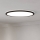 Eglo - Luz de techo LED regulable para baño LED/16,8W/230V 2700-6500K diá. 50 cm IP44 negro + control remoto