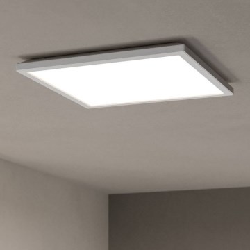 Eglo - Luz de techo LED regulable para baño LED/17,6W/230V 2700-6500K 39x39 cm IP44 blanco + control remoto