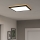 Eglo - Luz de techo LED regulable para baño LED/17,6W/230V 2700-6500K 39x39 cm IP44 negro + control remoto