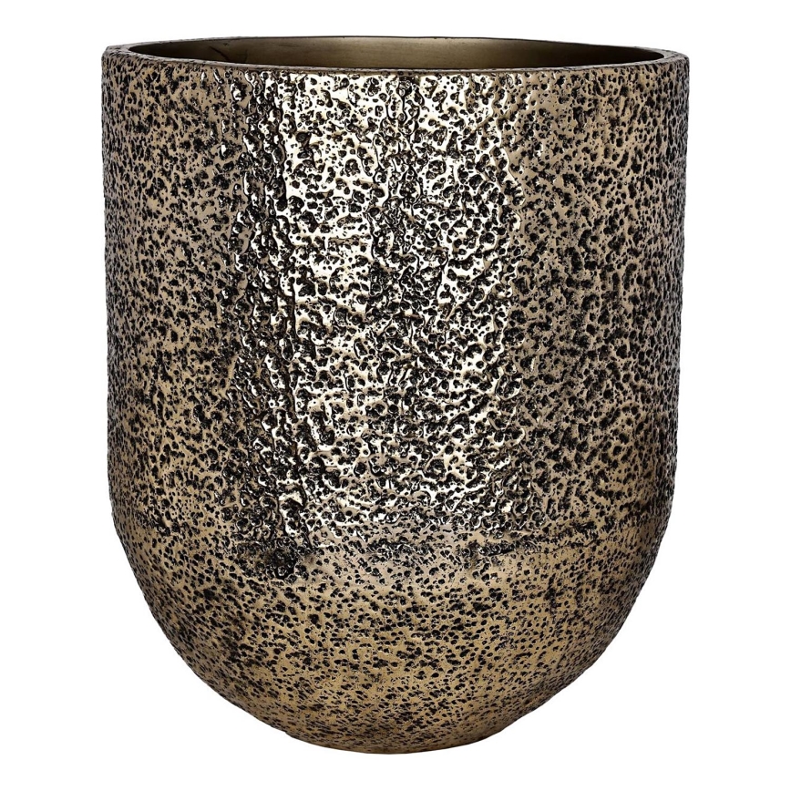 Eglo - Maceta de metal 50x42 cm dorado
