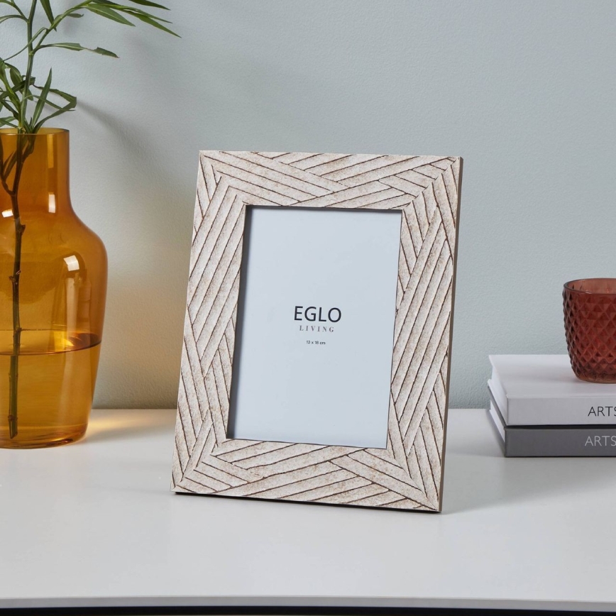 Eglo - Marco de fotos 13x18 cm beige