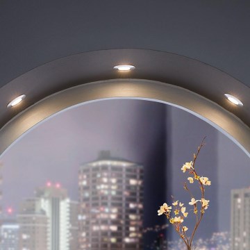 Eglo - Pack de 3 luminarias empotrables LED PINEDA LED/6W/230V