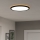 Eglo - Plafón de baño LED regulable LED/18,5W/230V 2700-6500K d. 38,9 cm IP44 negro + mando a distancia