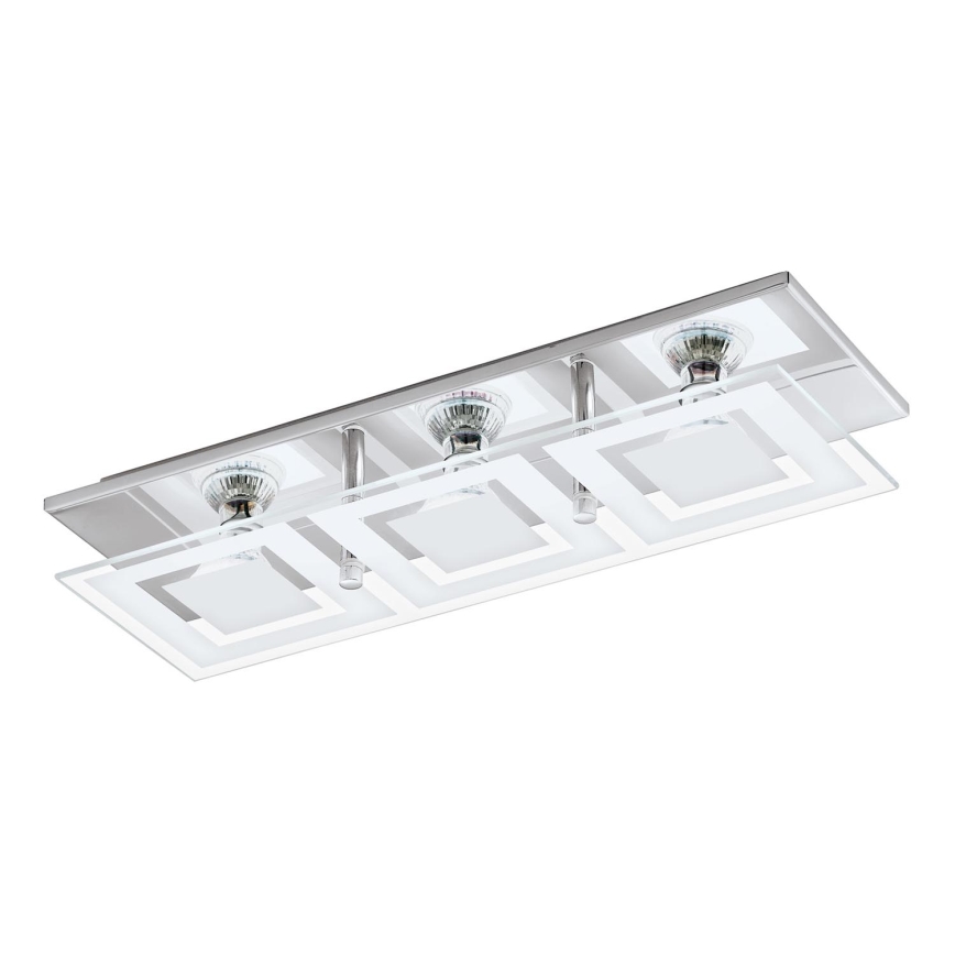 Eglo - Plafón LED 3xGU10-LED/3W/230V