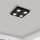 Eglo - Plafón LED 4xGU10/2,8W/230V 3000K negro