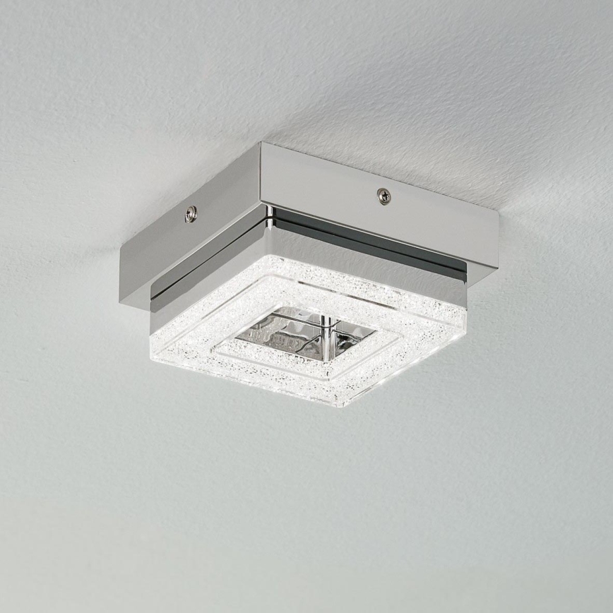Eglo - Plafón LED cristal 1xLED/4W/230V