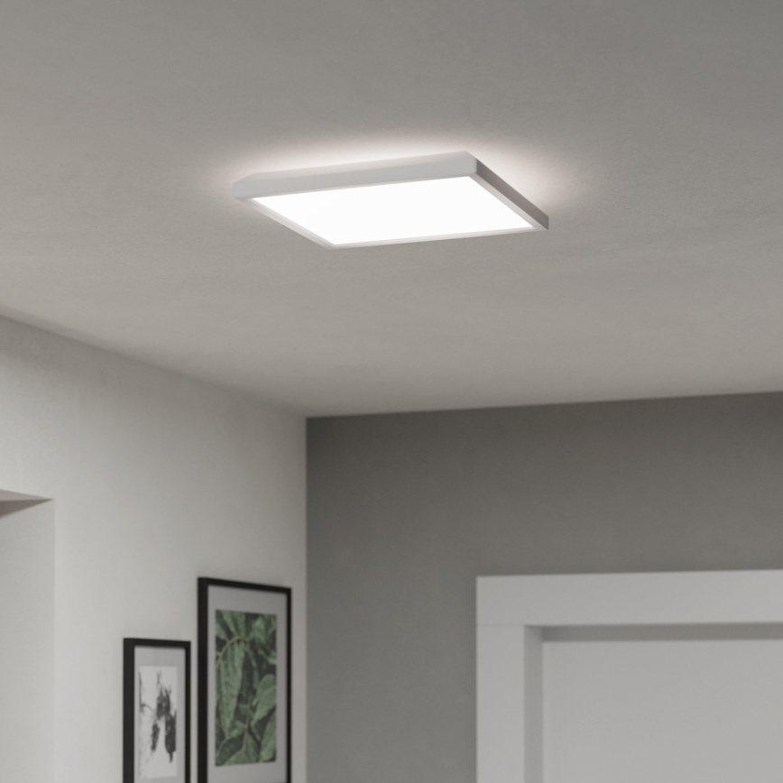 Eglo - Plafón LED de baño LED/13,4W/230V 2700/4000/6500K 29x29 cm IP44 blanco