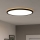 Eglo - Plafón LED de baño LED/16,8W/230V 2700/4000/6500K diá. 50 cm IP44 negro