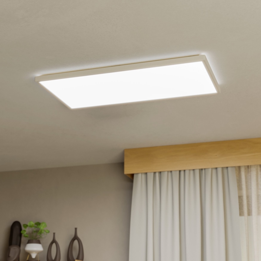 Eglo - Plafón LED de baño LED/17,2W/230V 2700/4000/6500K 30x57 cm IP44 blanco