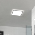 Eglo - Plafón LED de baño LED/17,6W/230V 2700K/4000K/6500K 39x39 cm IP44 blanco
