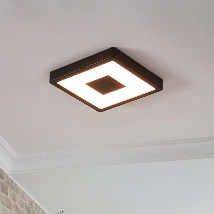 Eglo - Plafón LED de exterior LED/17W/230V IP44 negro