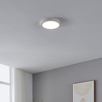 Eglo - Plafón LED de techo con sensor FUEVA LED/17W/230V 3000K ø  21cm diámetro 21 cm