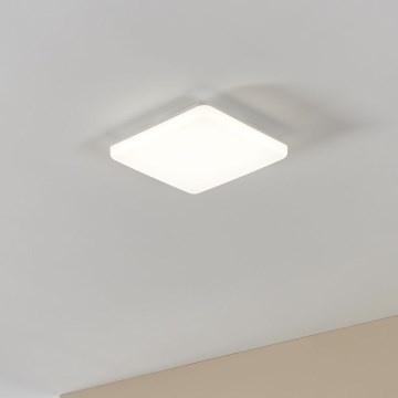 Eglo - Plafón LED de techo para baño LED/16,5W/230V 2700/4000/6500K 26x26 cm IP54 blanco