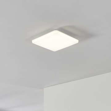 Eglo - Plafón LED de techo para baño LED/20W/230V 2700/4000/6500K 31x31 cm IP54 blanco