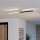 Eglo - Plafón LED LED/12W/230V 4000K negro