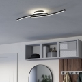Eglo - Plafón LED LED/12W/230V 4000K negro