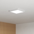 Eglo - Plafón LED para baño 10,5W/230V 2700/4000/6500K 22x22 cm IP44 blanco