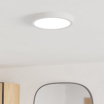 Eglo - Plafón LED para baño LED/11,5W/230V Ø 21,1 cm IP44 blanco
