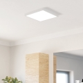 Eglo - Plafón LED para baño LED/13W/230V 29x29 cm IP44 blanco