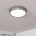 Eglo - Plafón LED regulable LED/11W/230V cromo mate