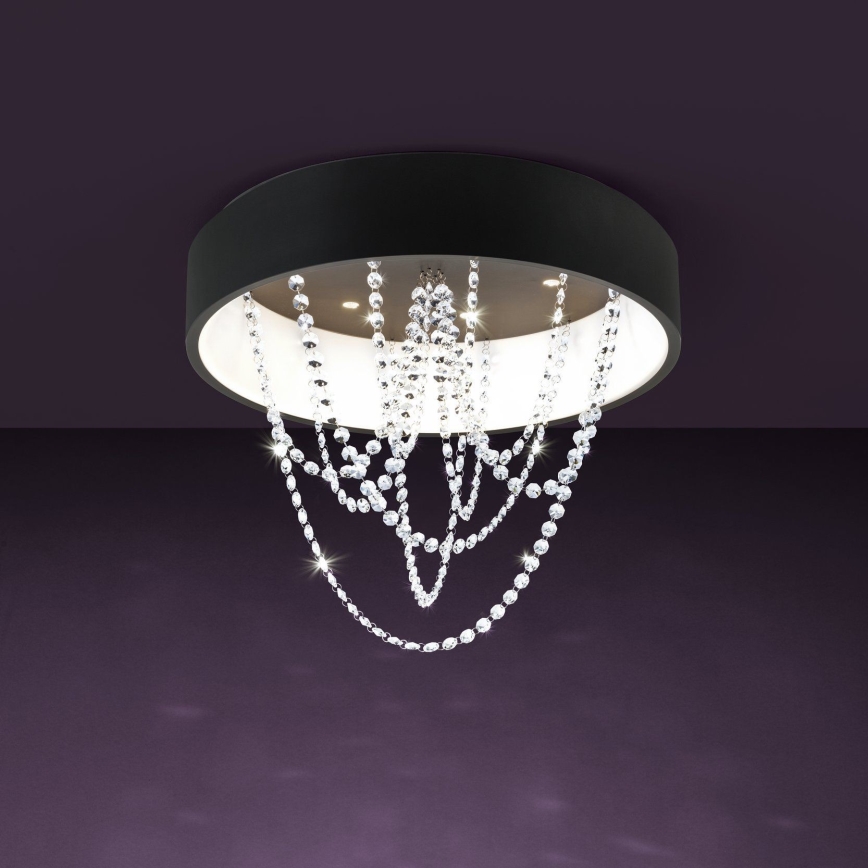 Eglo - Plafón LED regulable LED/34W/230V + 6xLED/5,4W + mando a distancia