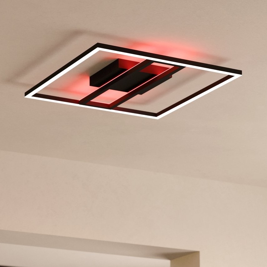 Eglo - Plafón LED RGBW regulable LED/21W/230V