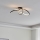 Eglo - Plafón LED RGBW regulable LED/22W/230V 2700-6500K negro