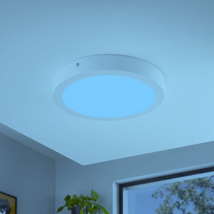 Eglo - Plafón regulable RGBW FUEVA-C LED/21W/230V
