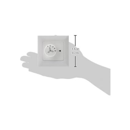 Eglo - Regulador de ventilador de pared 100W/230V
