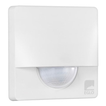 Eglo - Sensor exterior de movimiento y crepúsculo 1 m, blanco, IP44