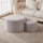 Eglo - SET 2x Taburete diá. 45,5/70 cm gris