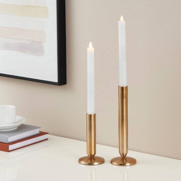 Eglo - SET de 2 Velas LED LED/1xAAA 24,5 cm blanca