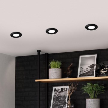 Eglo - SET DE 3 luces empotradas LED PENETO 1xGU10/4,6W/230V