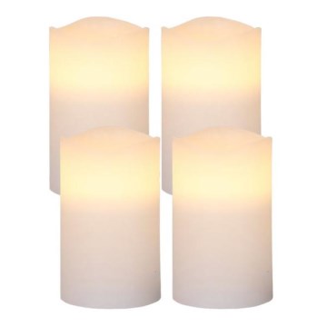 Eglo - Set de 4 decoraciones navideñas LED/0,066W/3xAAA blancas