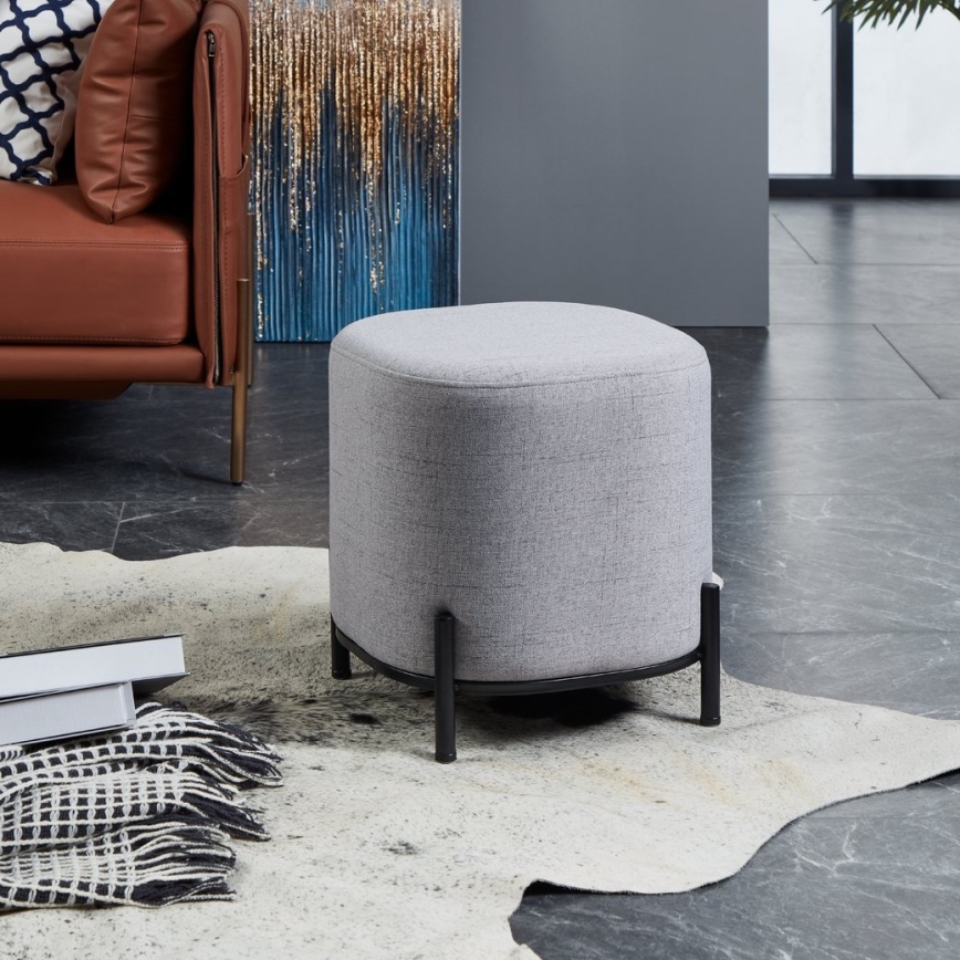 Eglo - Taburete 41x38 cm gris