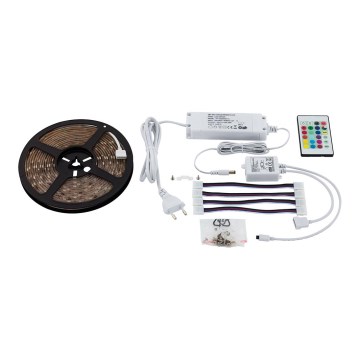 Eglo - Tira LED RGB regulable LED/20W/230V IP20 5m