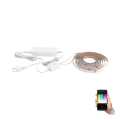 Eglo - Tira LED RGBW regulable 5m LED/11W/12/230V 2700-6500K ZigBee