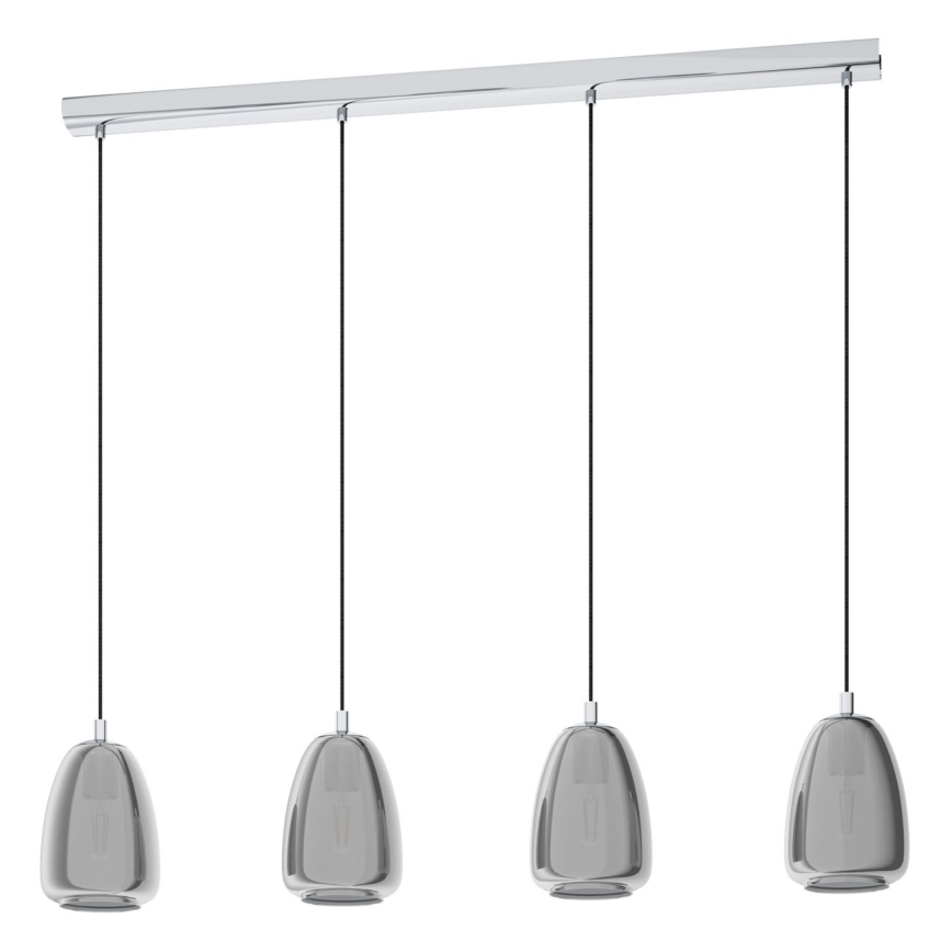 Eglo - Tulipa de cristal de repuesto para la lámpara ALOBRASE, diámetro 15 cm