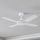Eglo - Ventilador de techo 52W/230V con mando a distancia blanco
