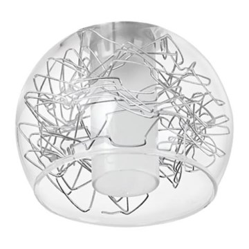 Eglo - Vidrio de repuesto para lámpara de pared y techo BASENTO diá. 9 cm