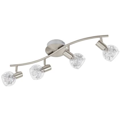 Eglo - Vidrio de repuesto para lámpara de pared y techo BASENTO diá. 9 cm
